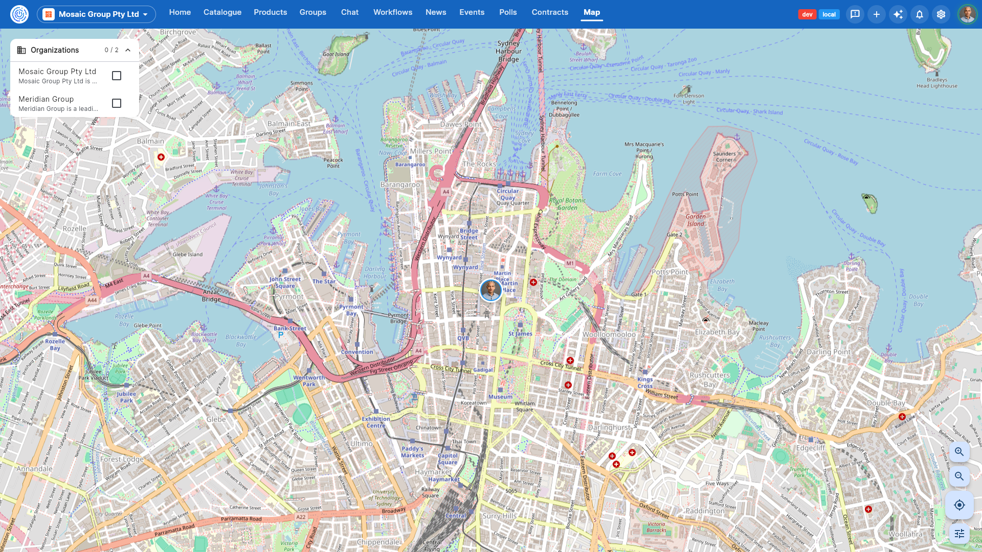 Interactive Map